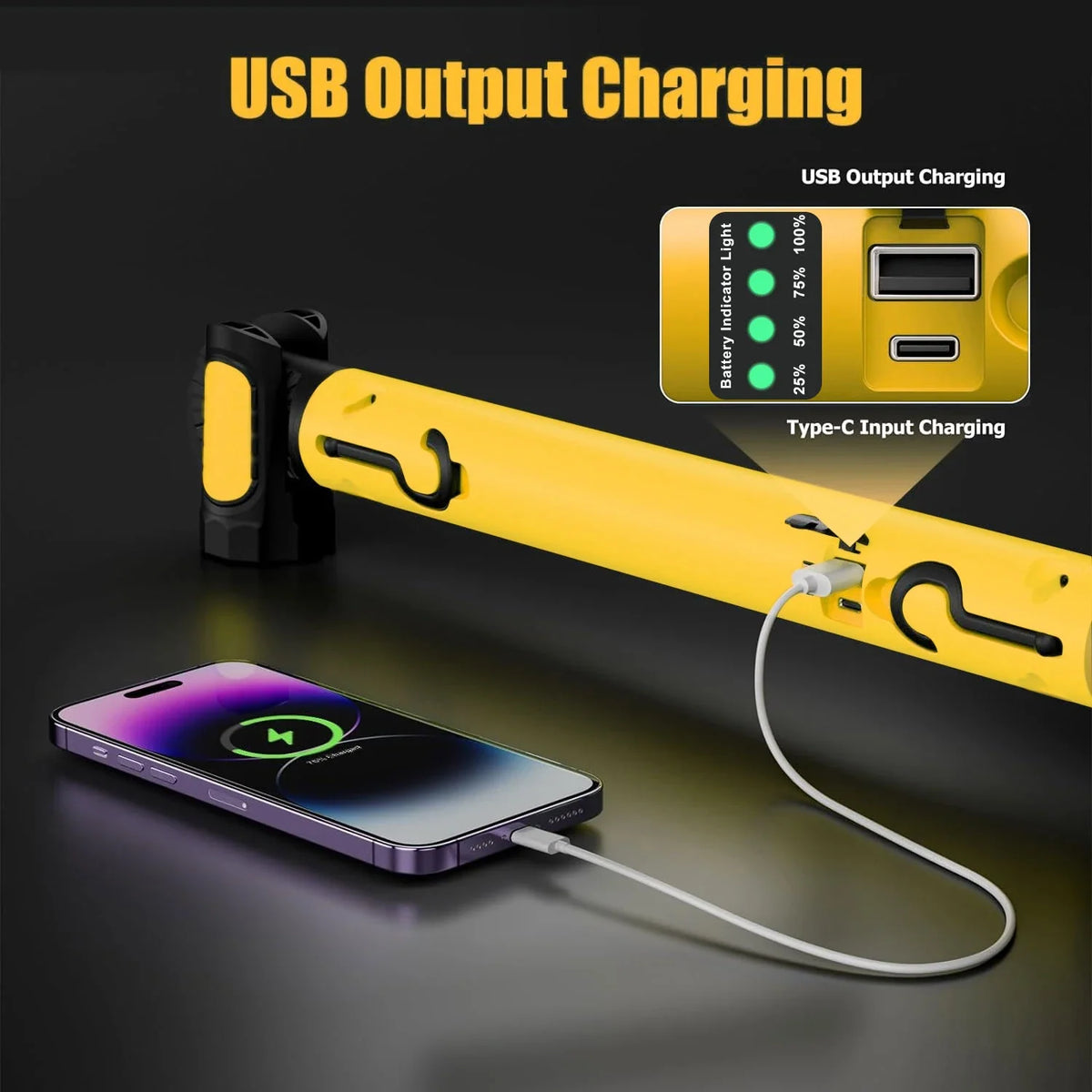 LED Magnetic Emergency Work Light