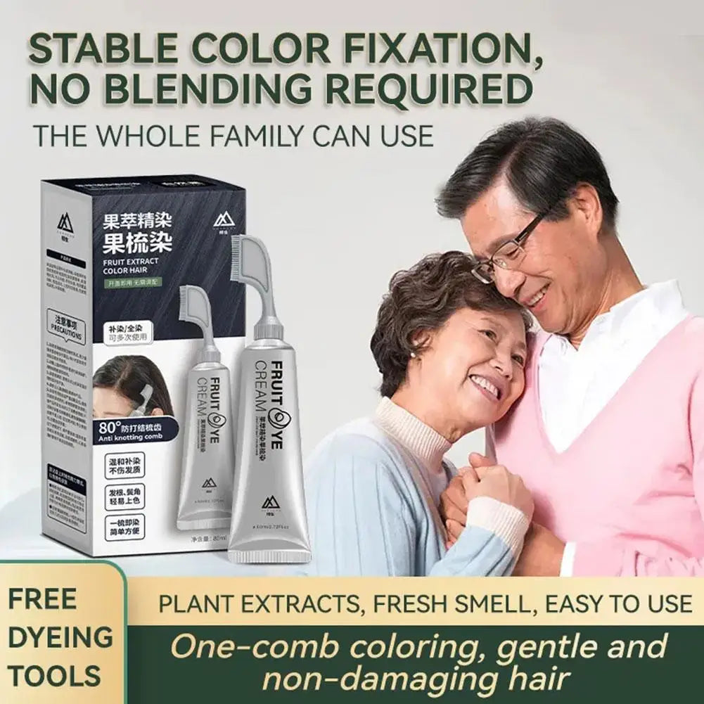 Hair Dye Cream With Comb