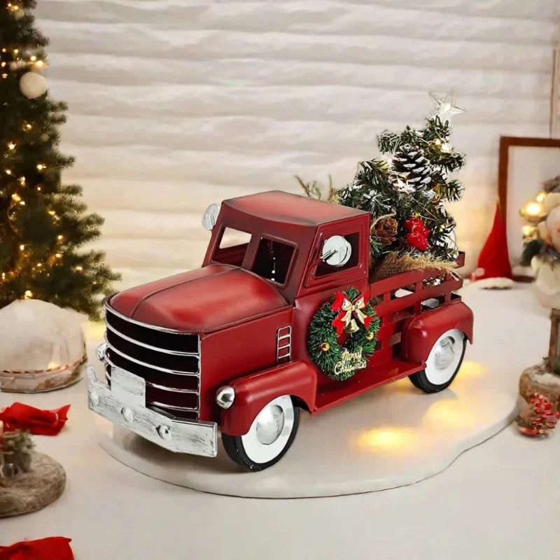 Yeouu | Christmas Truck with Twinkling Lights