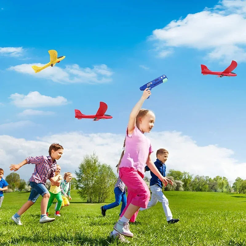 Foam Aircraft Launcher Toy
