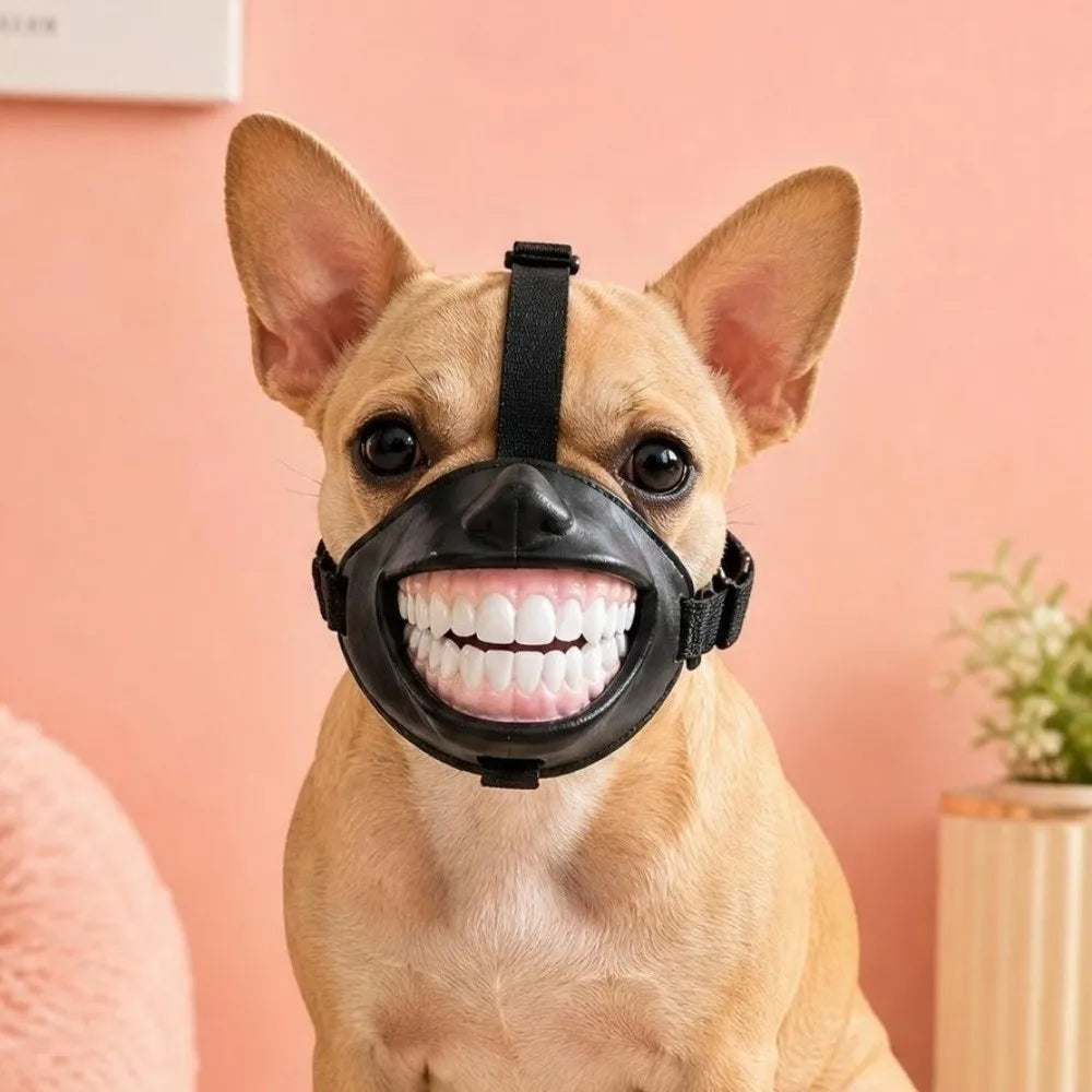 Funny Grinning Dog Muzzle