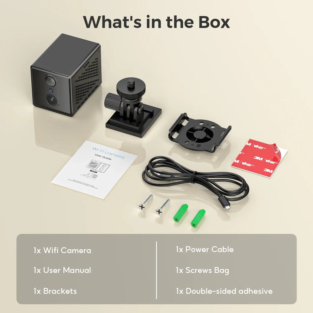 Ultra HD Wifi  Surveillance Camera