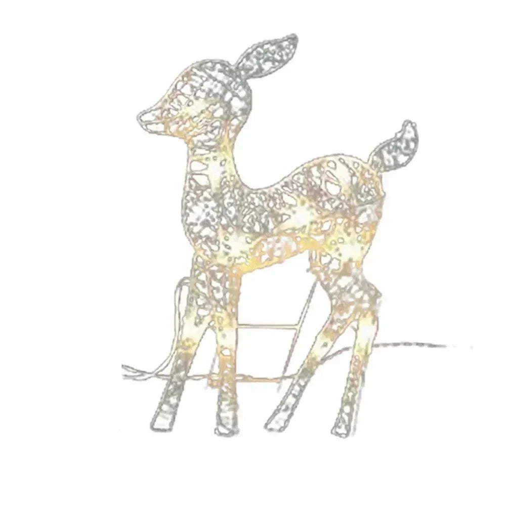 Yeouu | Christmas Lights Outdoor Reindeer Decoration Set