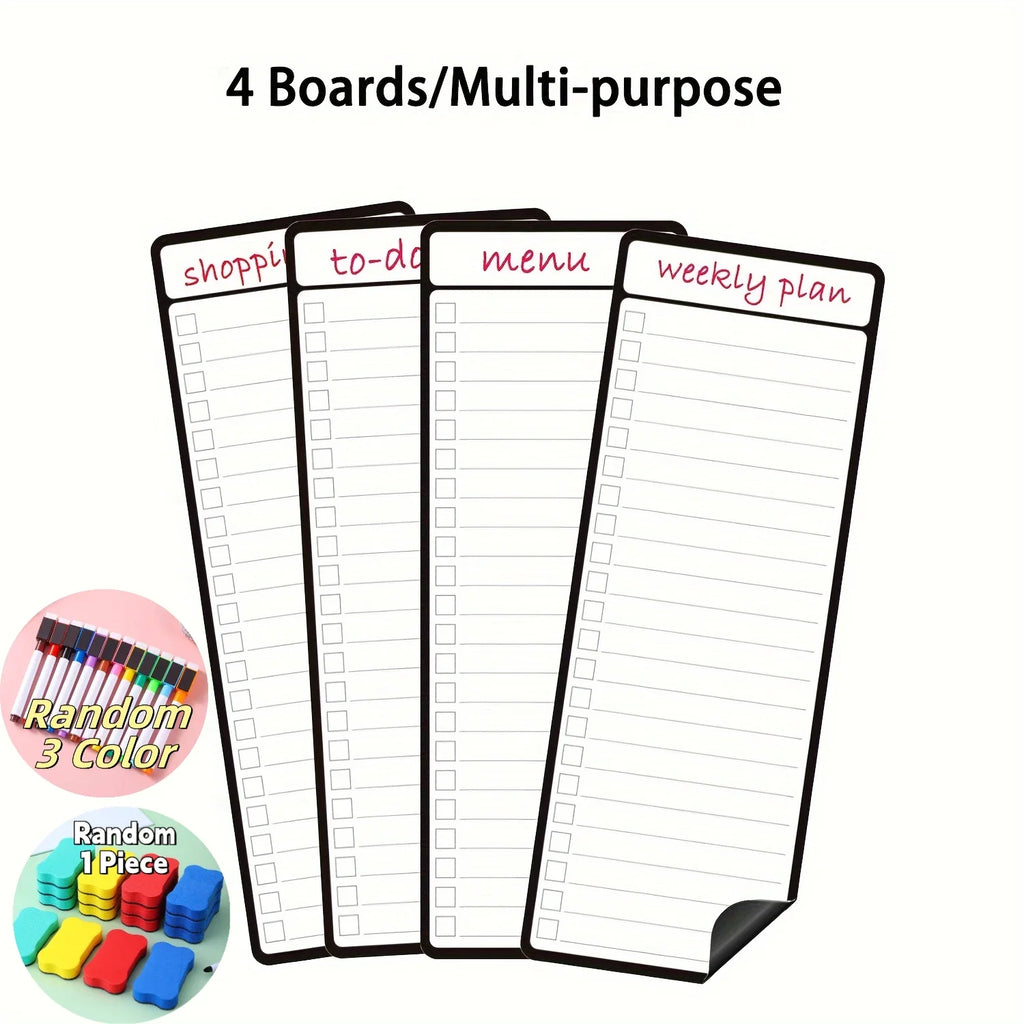 Multifunctional Magnetic Checklist Planner