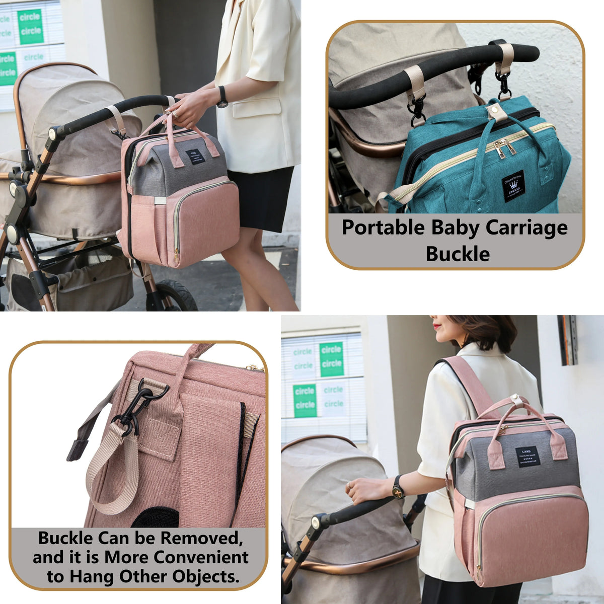 All-in-One LuxeNest Maternity Bag