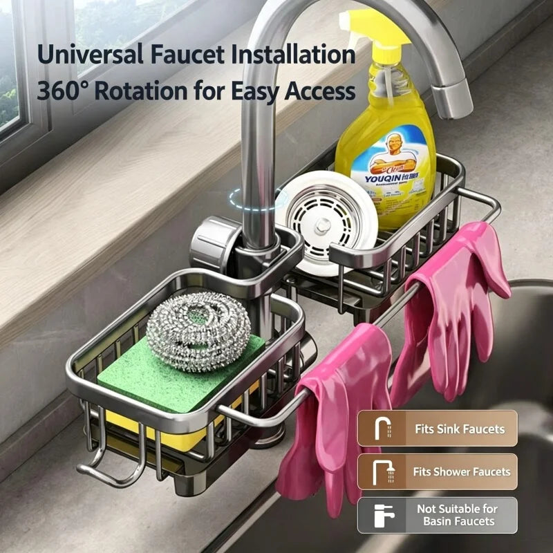 3-in-1 Sink Storage Rack