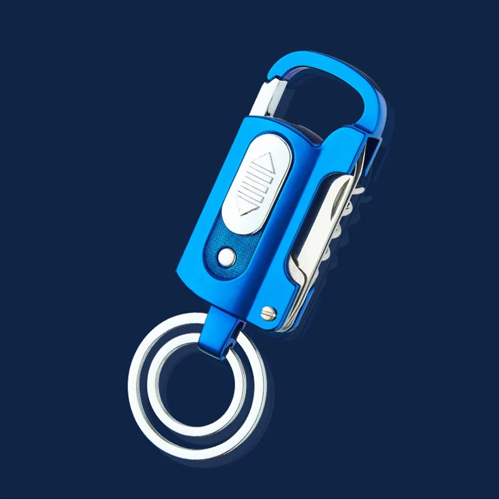 Multifunctional keychain lighter