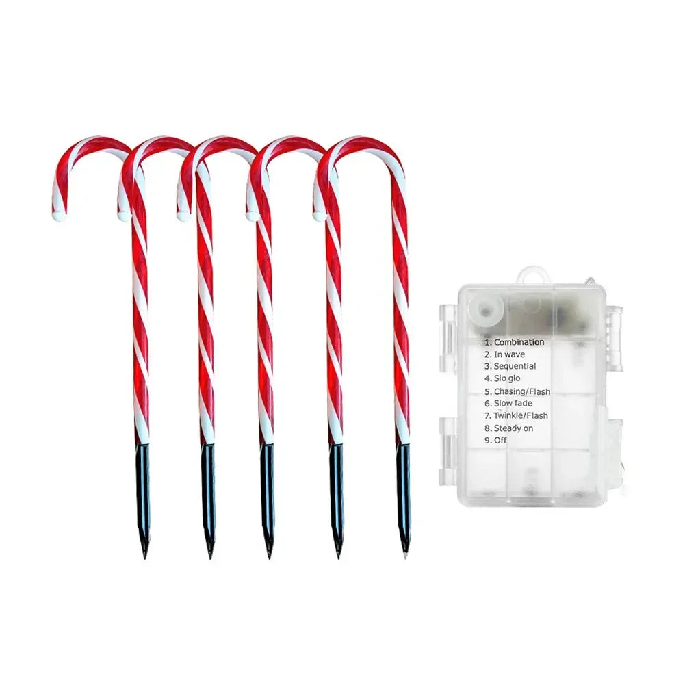 Yeouu | CandyCaneLuxe | Waterproof LED Christmas lights