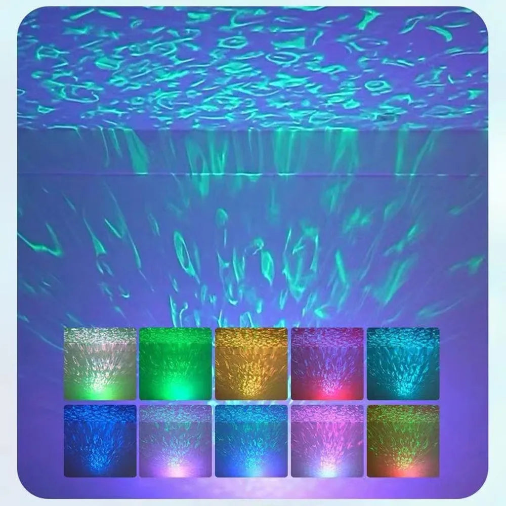 360° Rotating USB Galaxy Projector