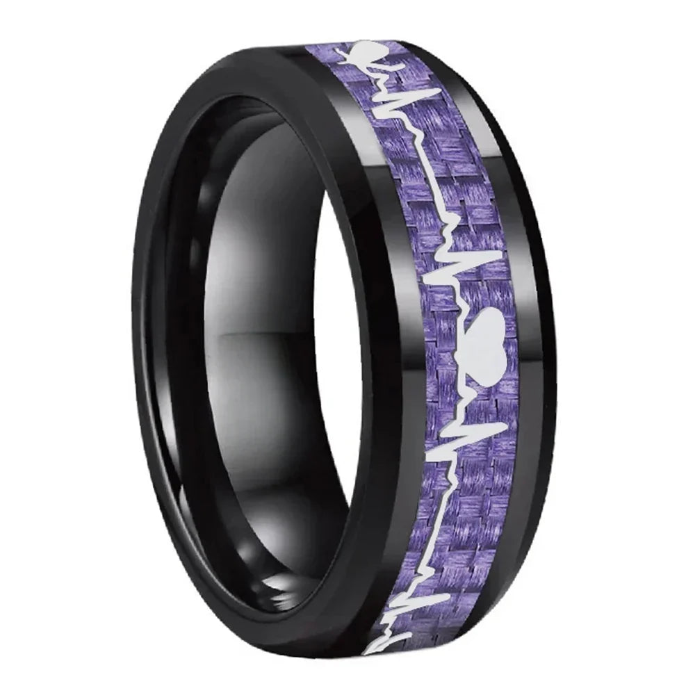 Love Keeps Beating Heartbeat Ring