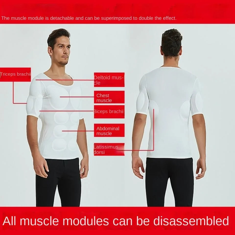 Cosplay Fitness Muscular T-Shirts