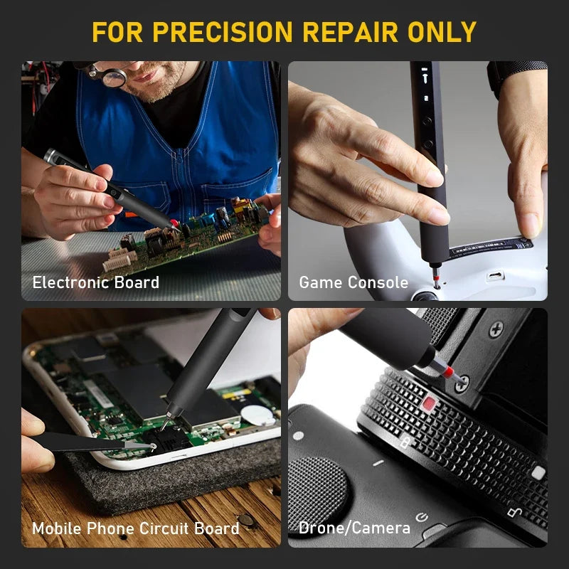 Magnetic Precision Electric Screwdriver Set