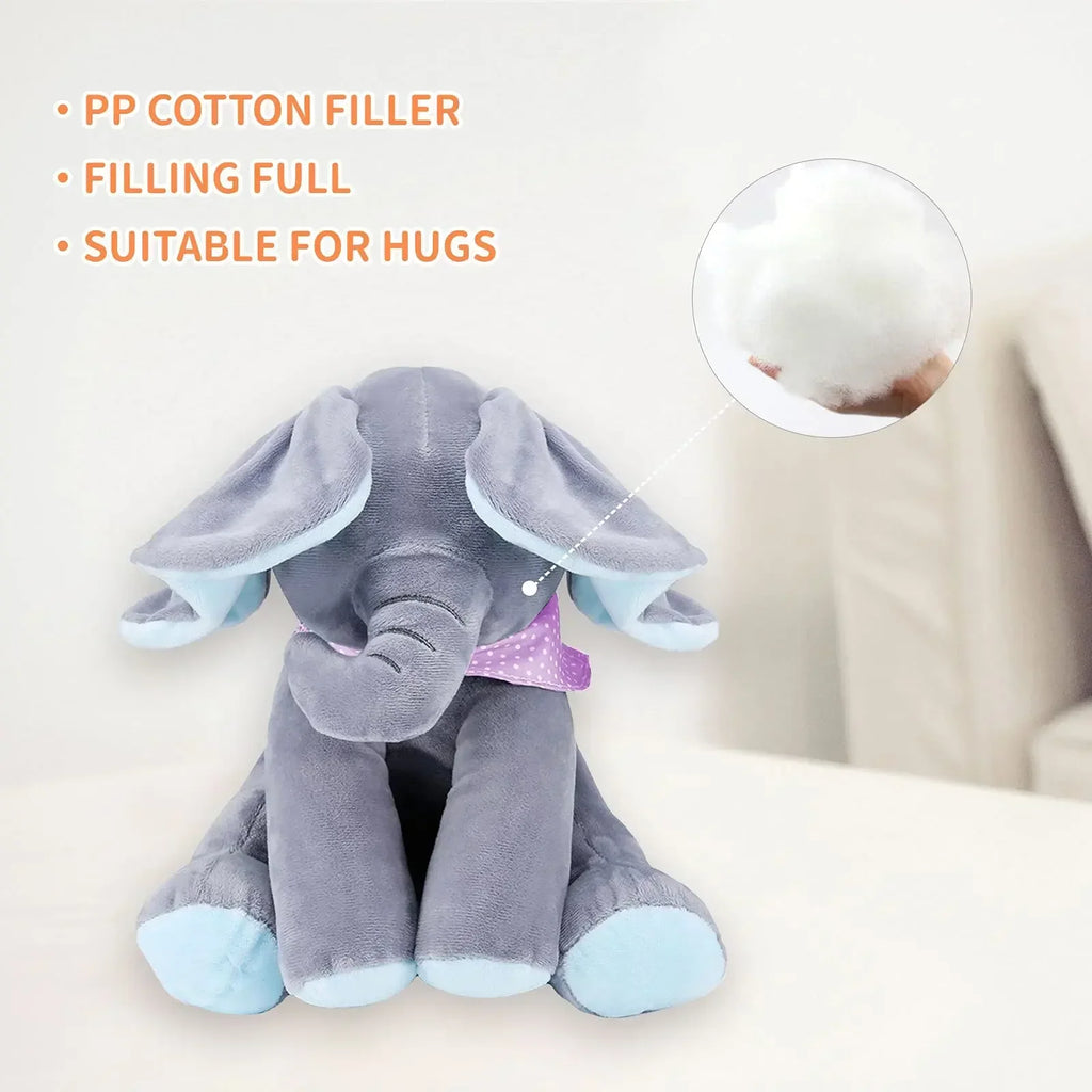 Hide and Seek Elephant Plush Toy