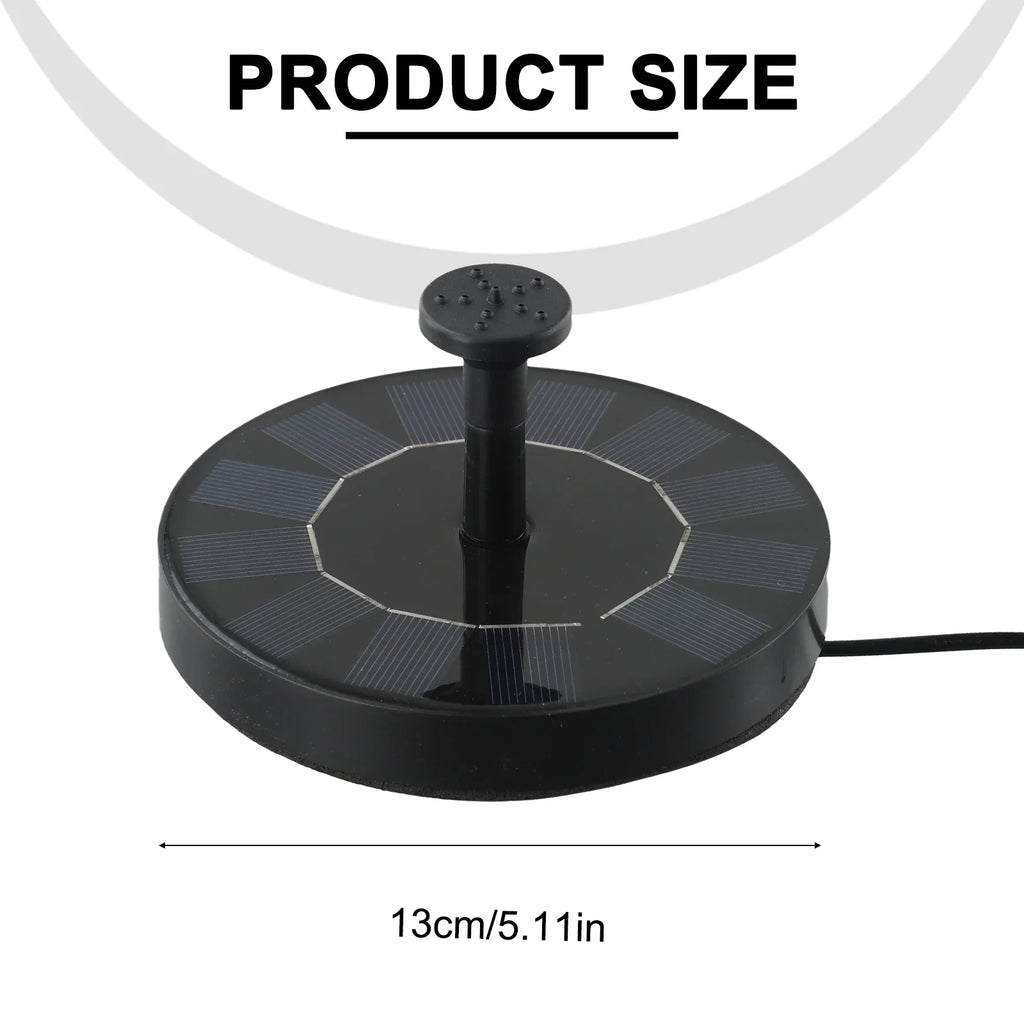 Solar Water Fountain