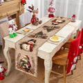 Yeouu | FestiLoom Christmas Table Runner | "Merry Christmas" Design | 100% Polyester | Festive Decor for Christmas & New Year 2025/2026