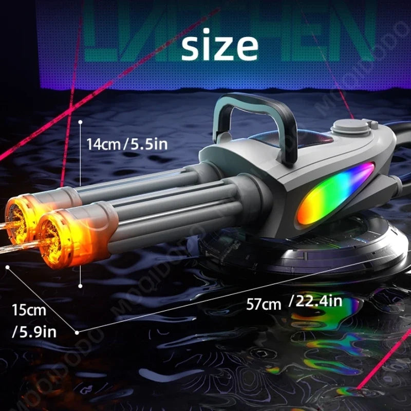 Spitfire Dual Tube Gatling Water Gun