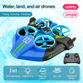 RC 3 in 1 Sea Land And Air Flying Boat Car Toy