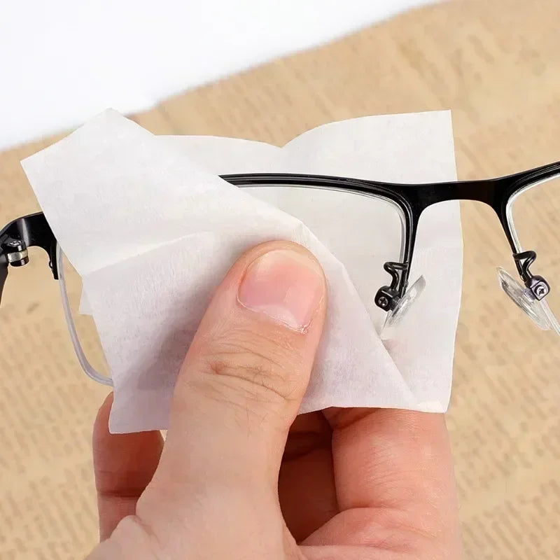 Disposable Anti-fog Glass Wipes