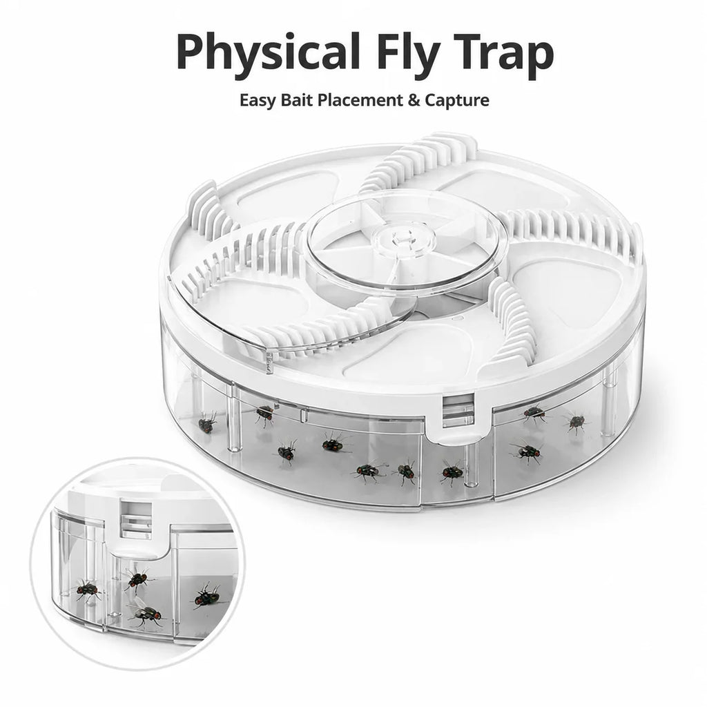 USB Automatic Rotating Fly Trap