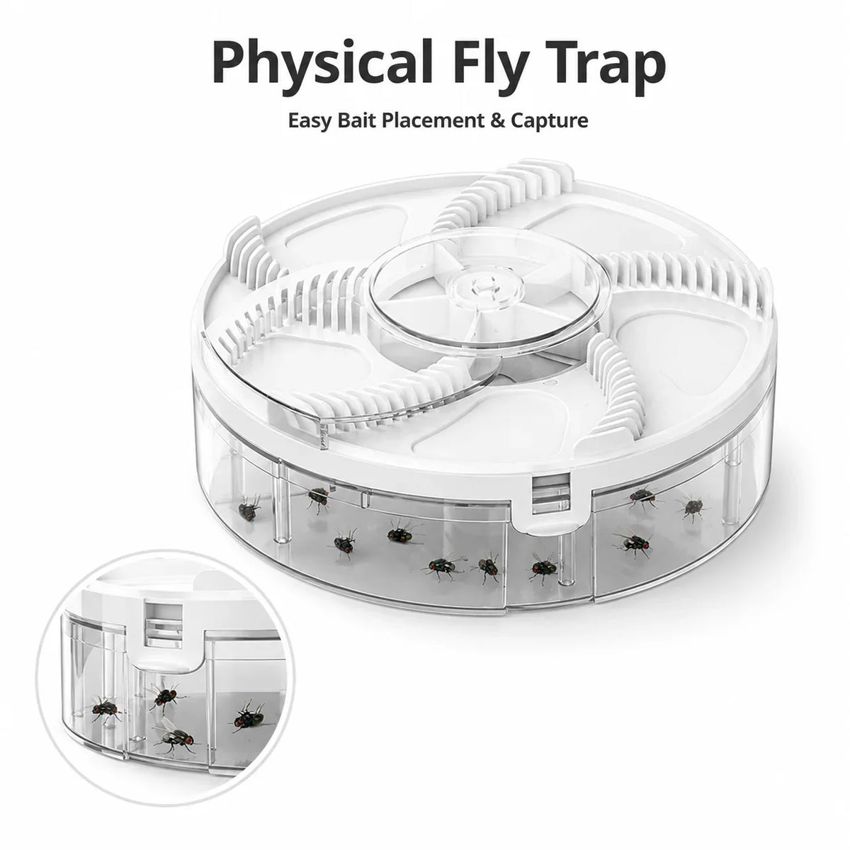 USB Automatic Rotating Fly Trap