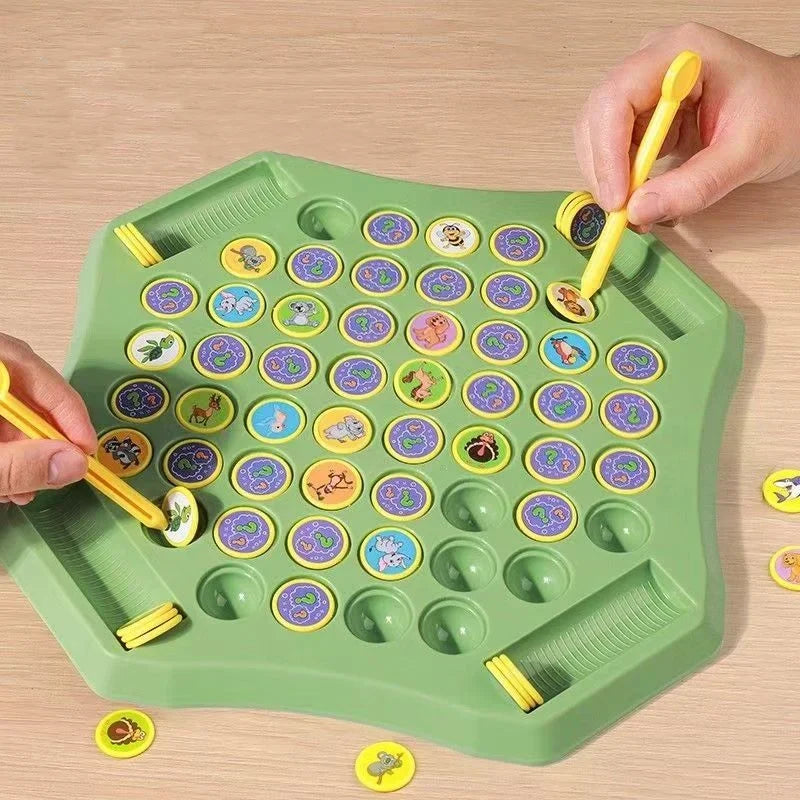 Pop Match Kids Strategy Pattern Board Game