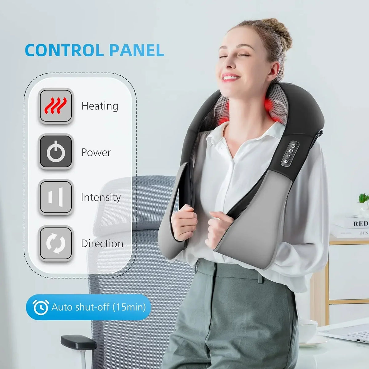 Shoulder Neck Cervical Kneading Massager