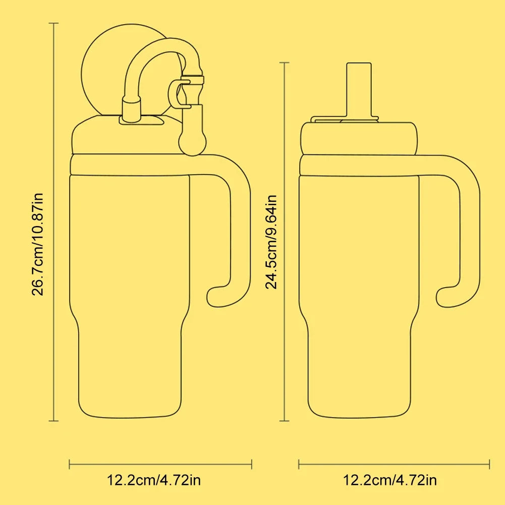 Whale Fountain Water Bottle