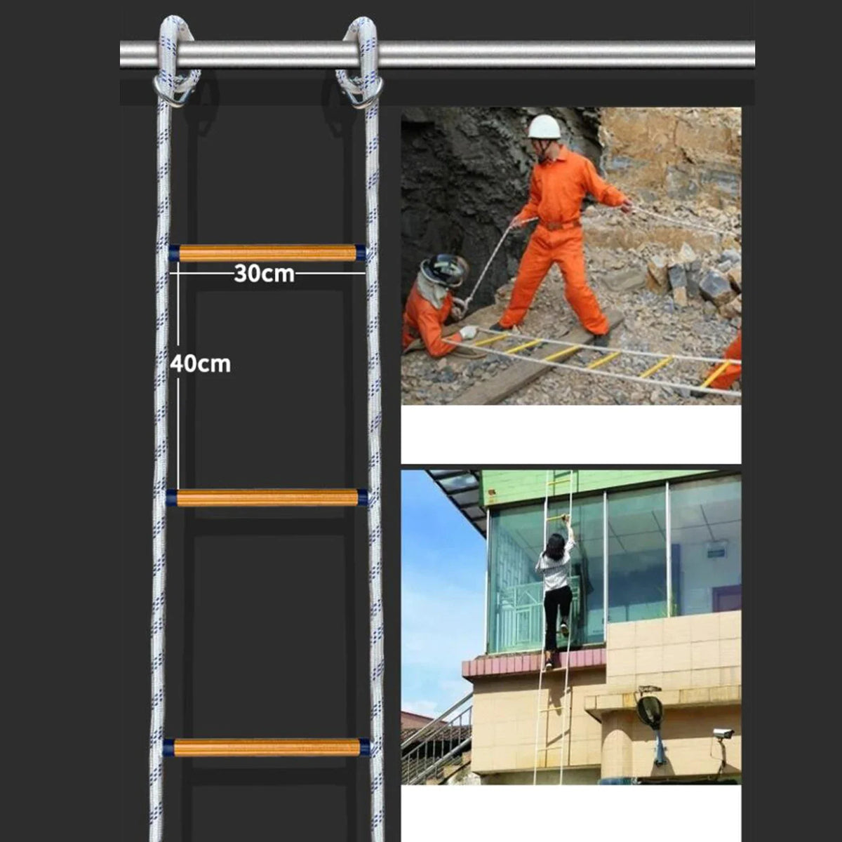 Emergency Ladder Rope