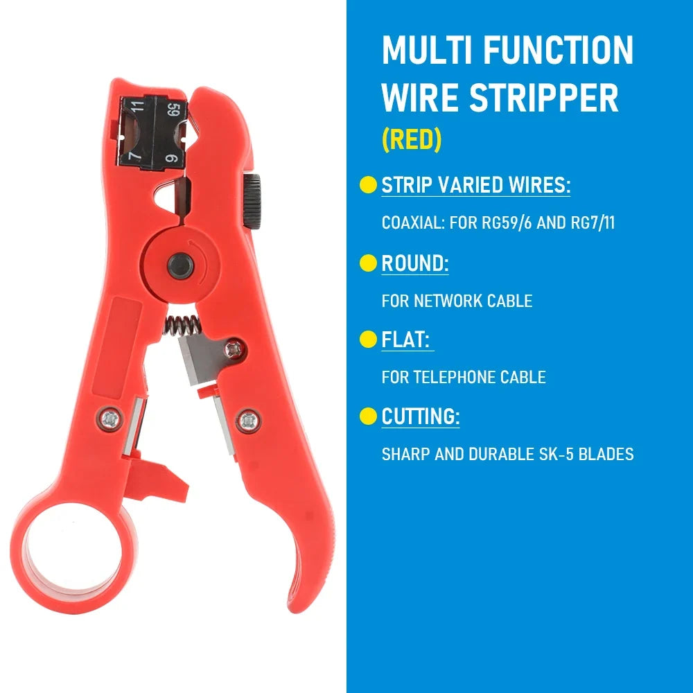 Multi-functional Wire Stripping Tool