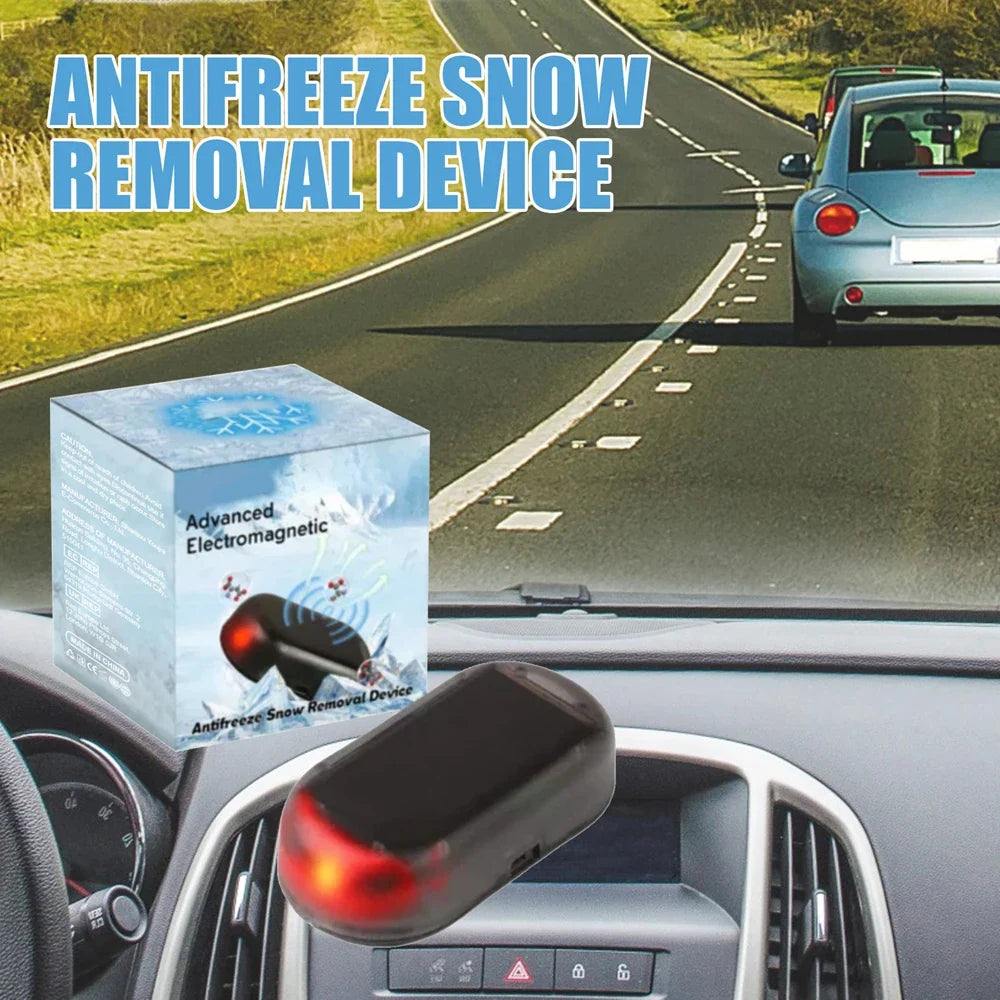 Windshield Snow Clearing Device