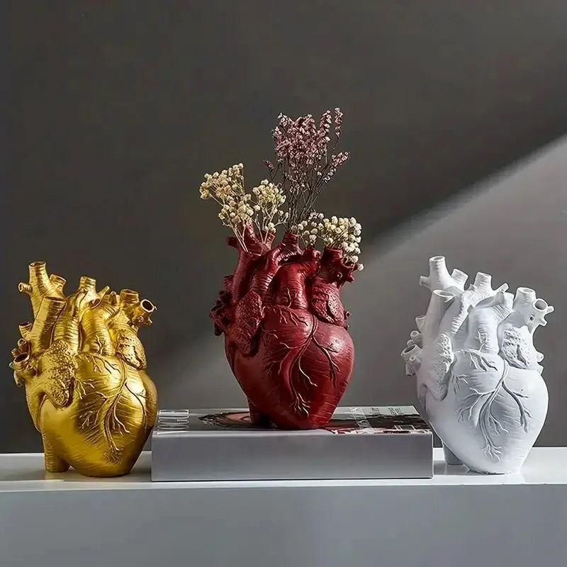Heart Shaped Flower Vase