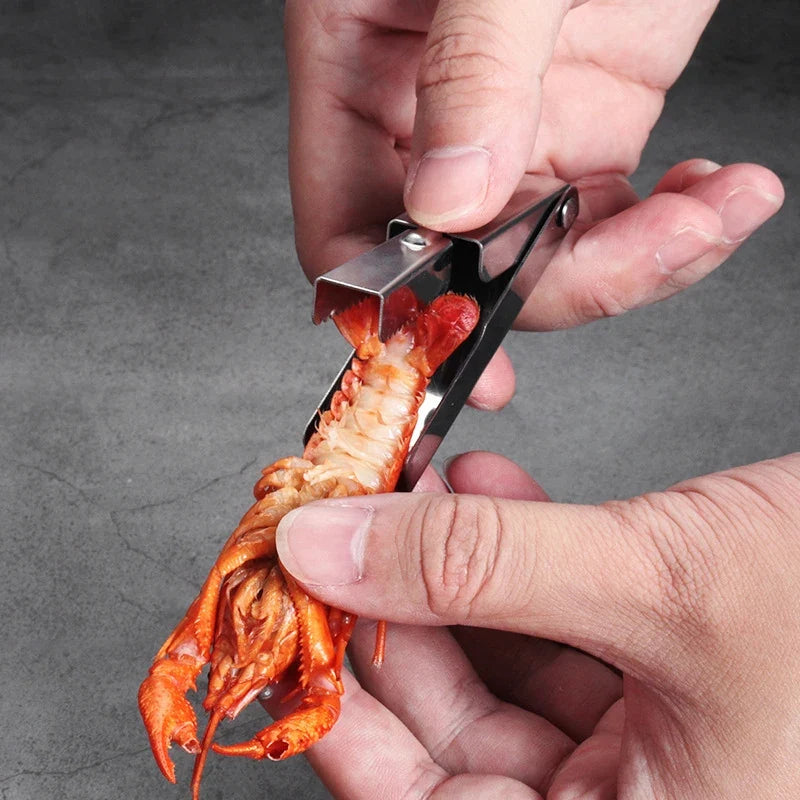 Stainless Steel Shrimp Peeler