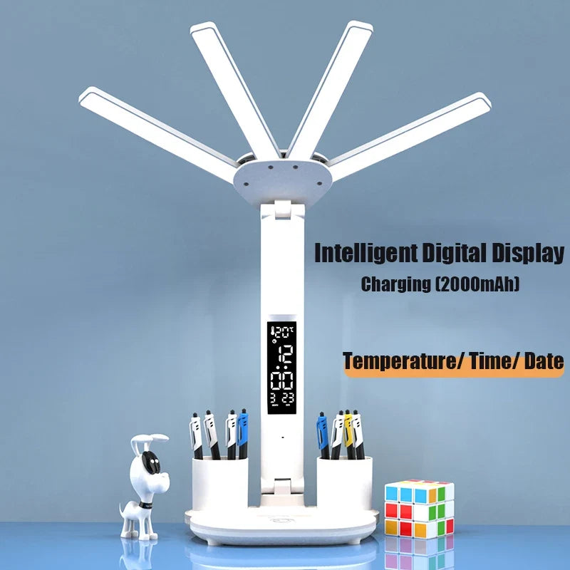Multifunctional 3 in 1 Desk LED Lamp