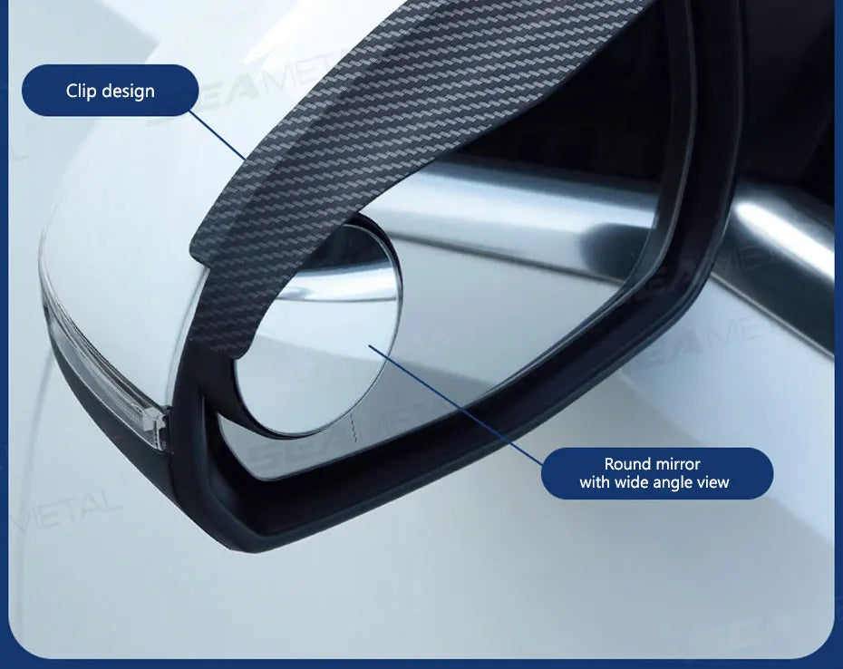 Wide View Car Mirror