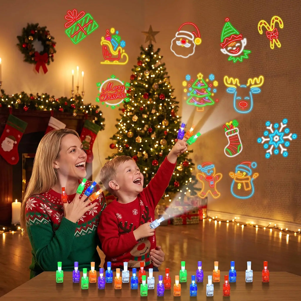 LED Finger Projector Lights