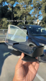 Multifunction HUD Navigation Projector