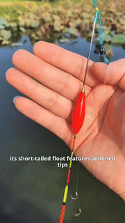Fishing Line Set  With 2Pcs Float