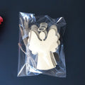 Yeouu | Christmas Tree Decorations Laser Engraved Wood Chips