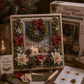 🎄🧵 Premium 3D Christmas Fabric Poke Art Kit