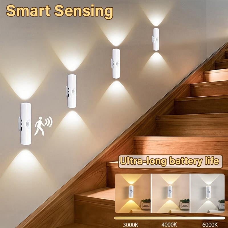 🔥Christmas Sale - Rechargeable Smart LED Motion Sensor Ambient Light