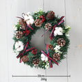 Yeouu | 30cm 40cm Christmas Wreath Ornaments Christmas Wreath