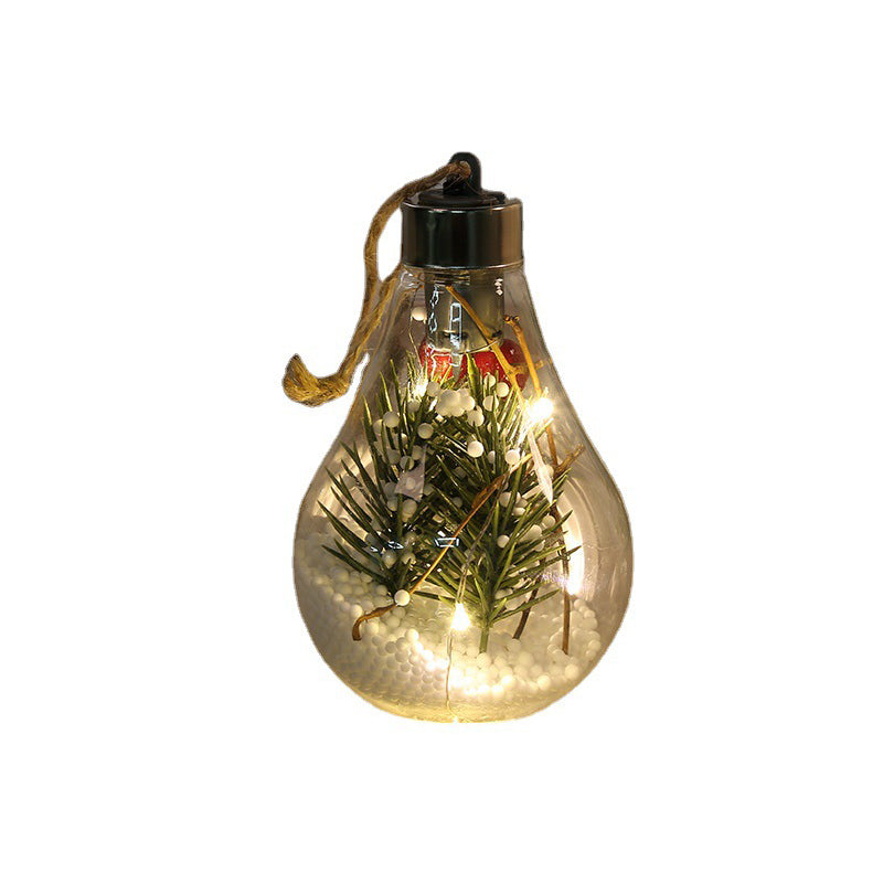 Yeouu | LED Micro Landscape Christmas Tree Deocr Bulbs