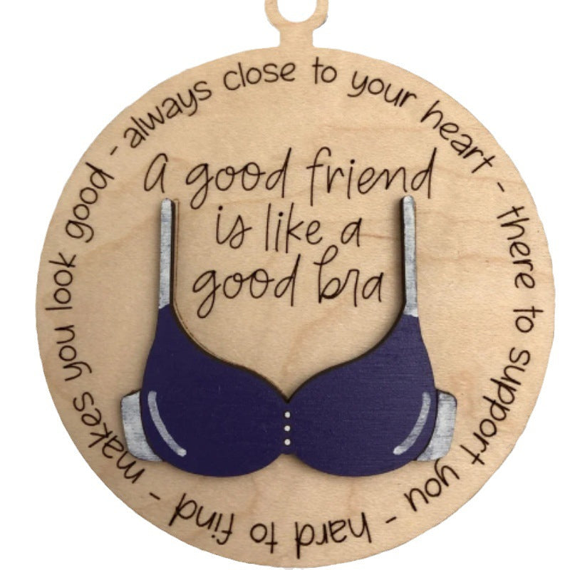 Yeouu | Funny Christmas Bra Ornament