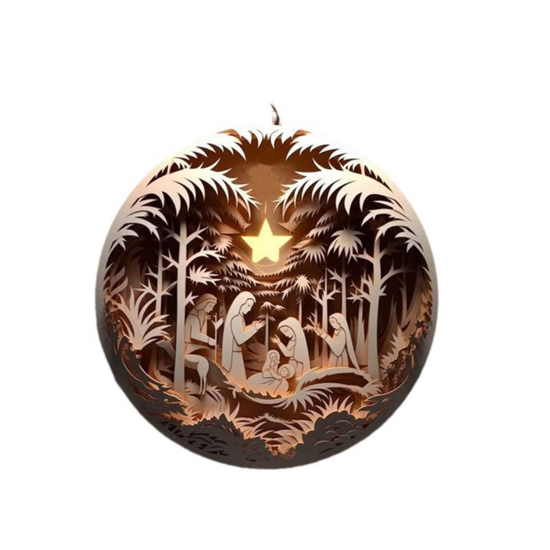 Yeouu | Nativity Christmas ornament