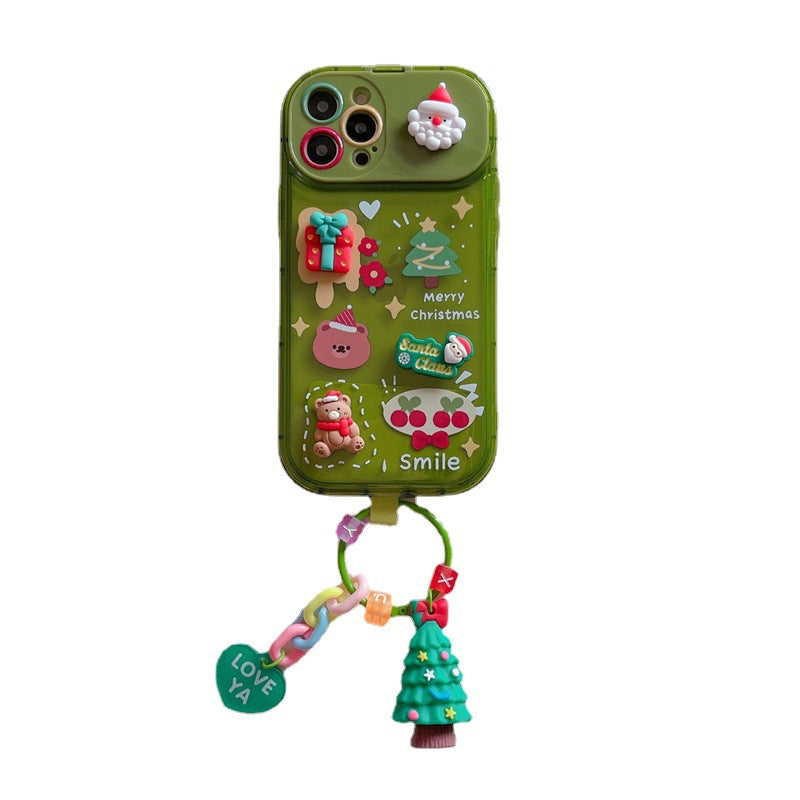 Yeouu | Christmas Tree Pendant iPhone Cover with Mirror