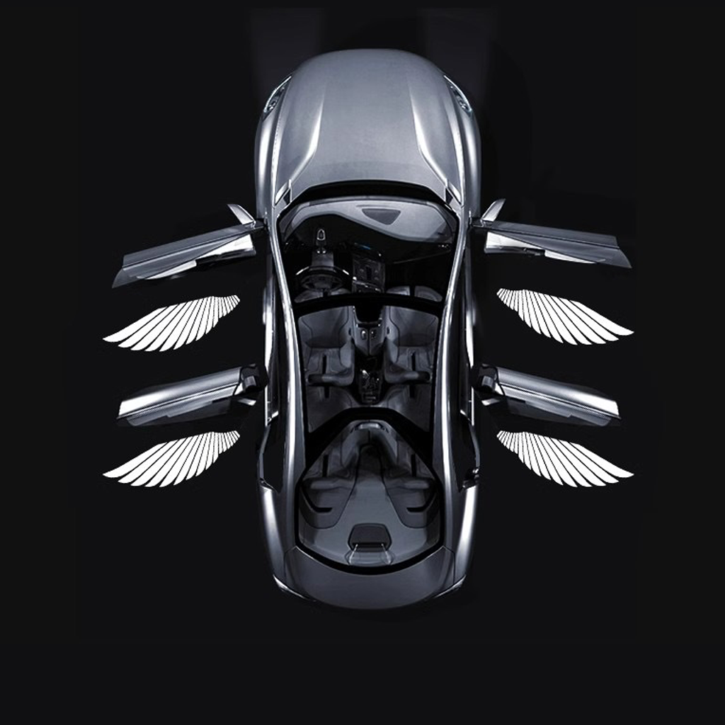 Angel Wing Car Door Lights