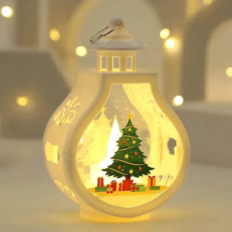 Yeouu | Christmas Candle Lamp Romantic Ornaments