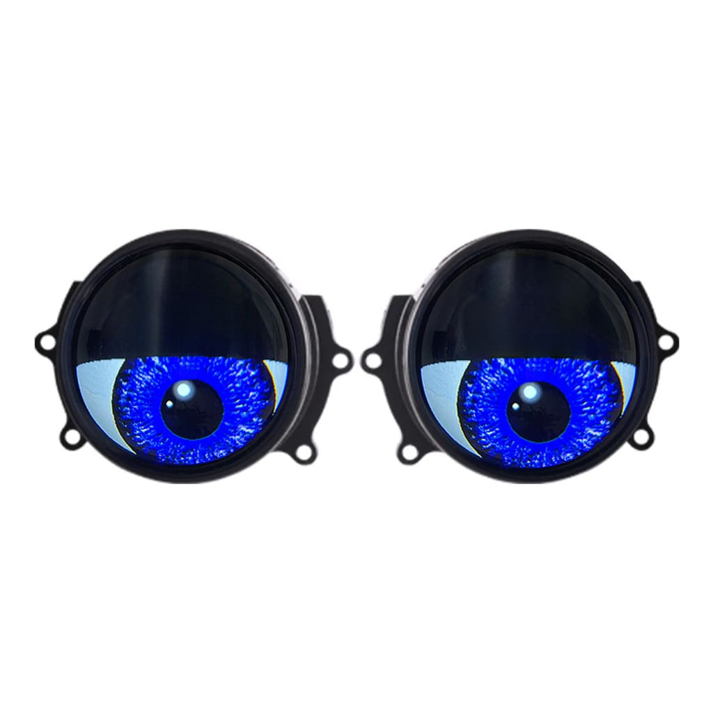 Synced Programmable Devil Eyes Lens
