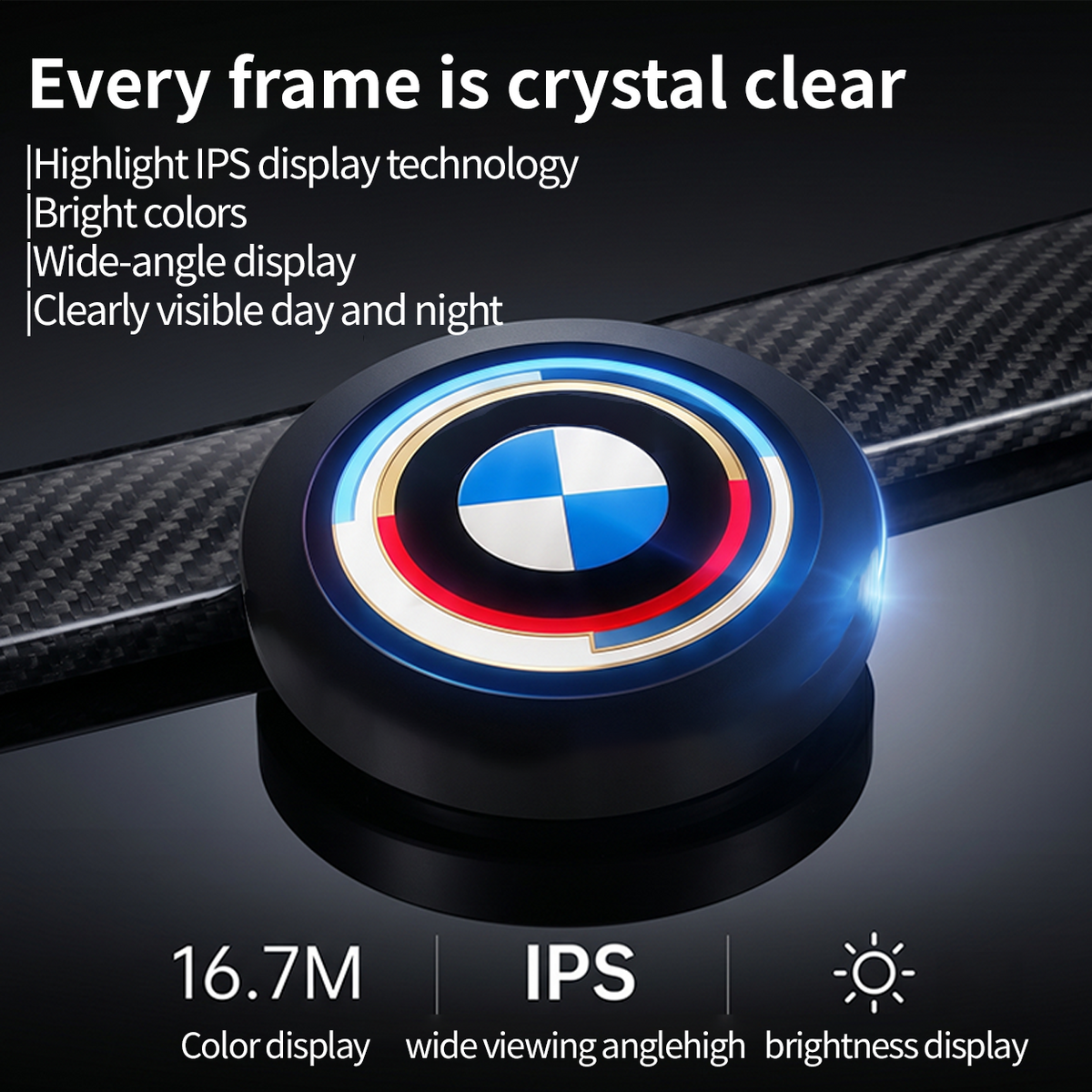 BMW Digital Display Emblem badge