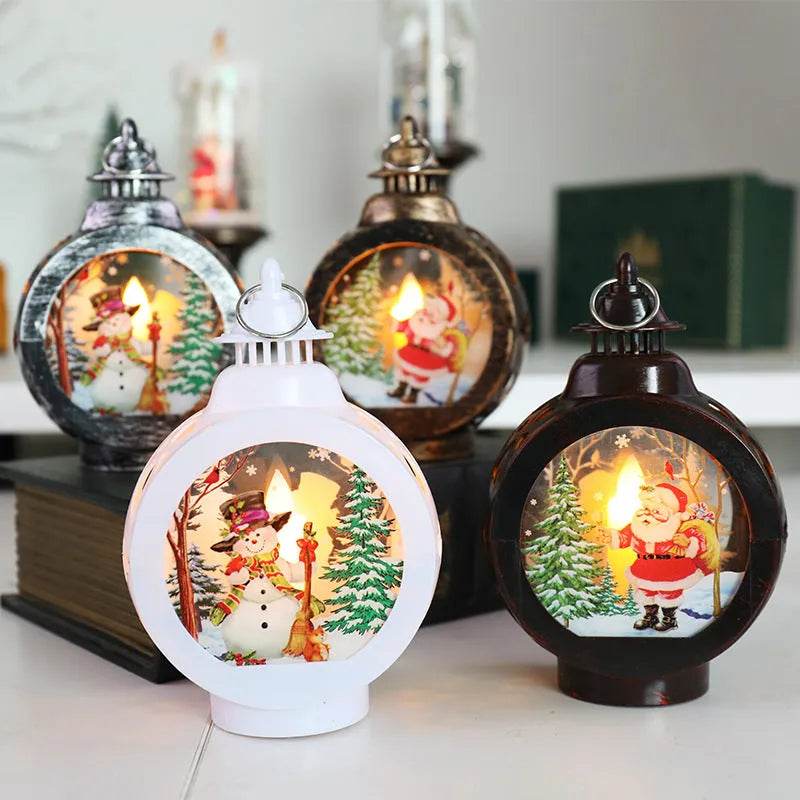 Yeouu | Christmas Decoration Small Night Lamp Desktop Decoration
